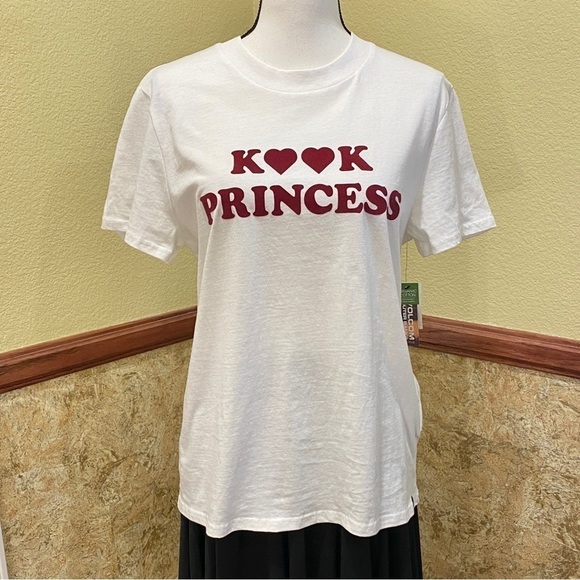 Volcom NWT T Shirt Outer Banks X Netflix OBX Womens Tee White Kook Princess Med - Picture 8 of 8